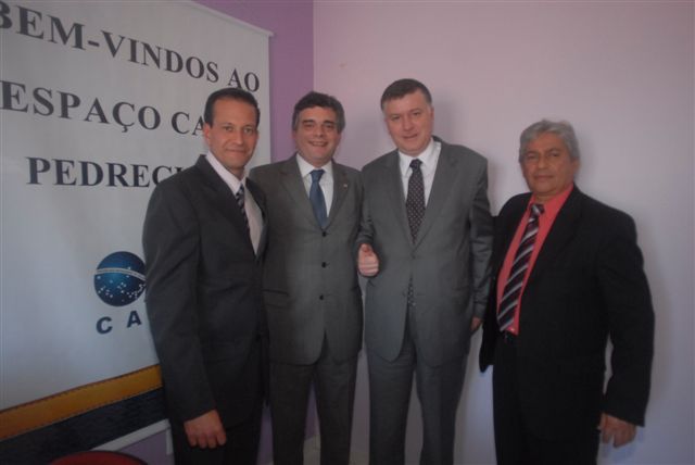 Inaugurados Espa�os CAASP em Pedregulho e Cajuru