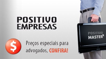 Parceria OABSP/CAASP e Positivo - Inscreva-se e ganhe seu desconto.
