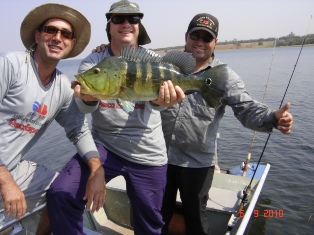Dr Robson, Dr. Rog�rio e Robson bicampe�es do 3� Campeonato Estadual de Pesca Esportiva